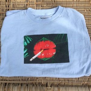 PLEASURES long sleeve graphic tee